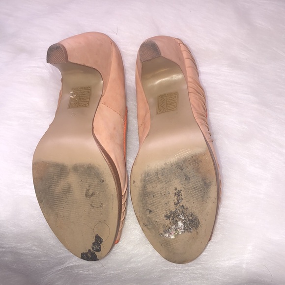 Retro Open-Toe Suede Shoes - Picture 5 of 7